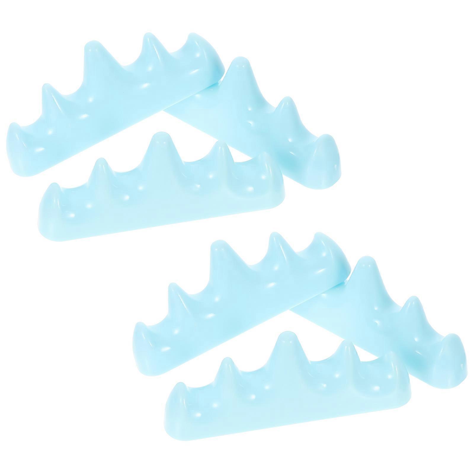 Chinese Calligraphy Pen Holder for Calligraphy Brush Storage 6Pcs Plastic