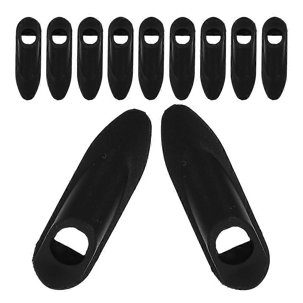 15Pcs Bicycle Brake Line Clamps for Embedded Cable Management Black Plastic