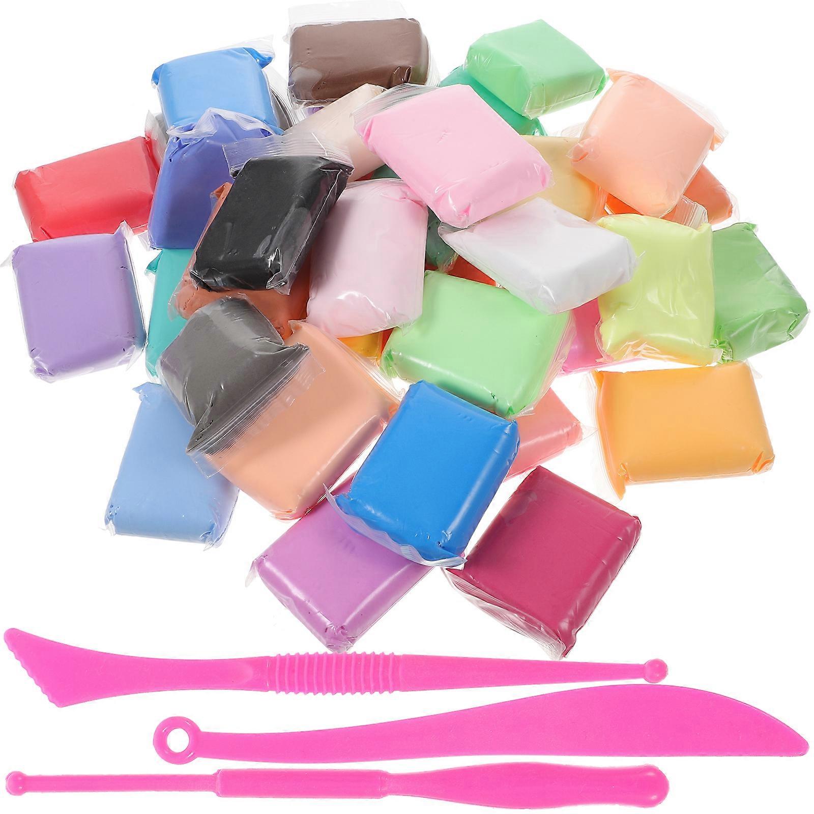 Modeling Clay Tools For Children Craft Projects Rectangular Shape Craft Class 3 Sets Assorted Color