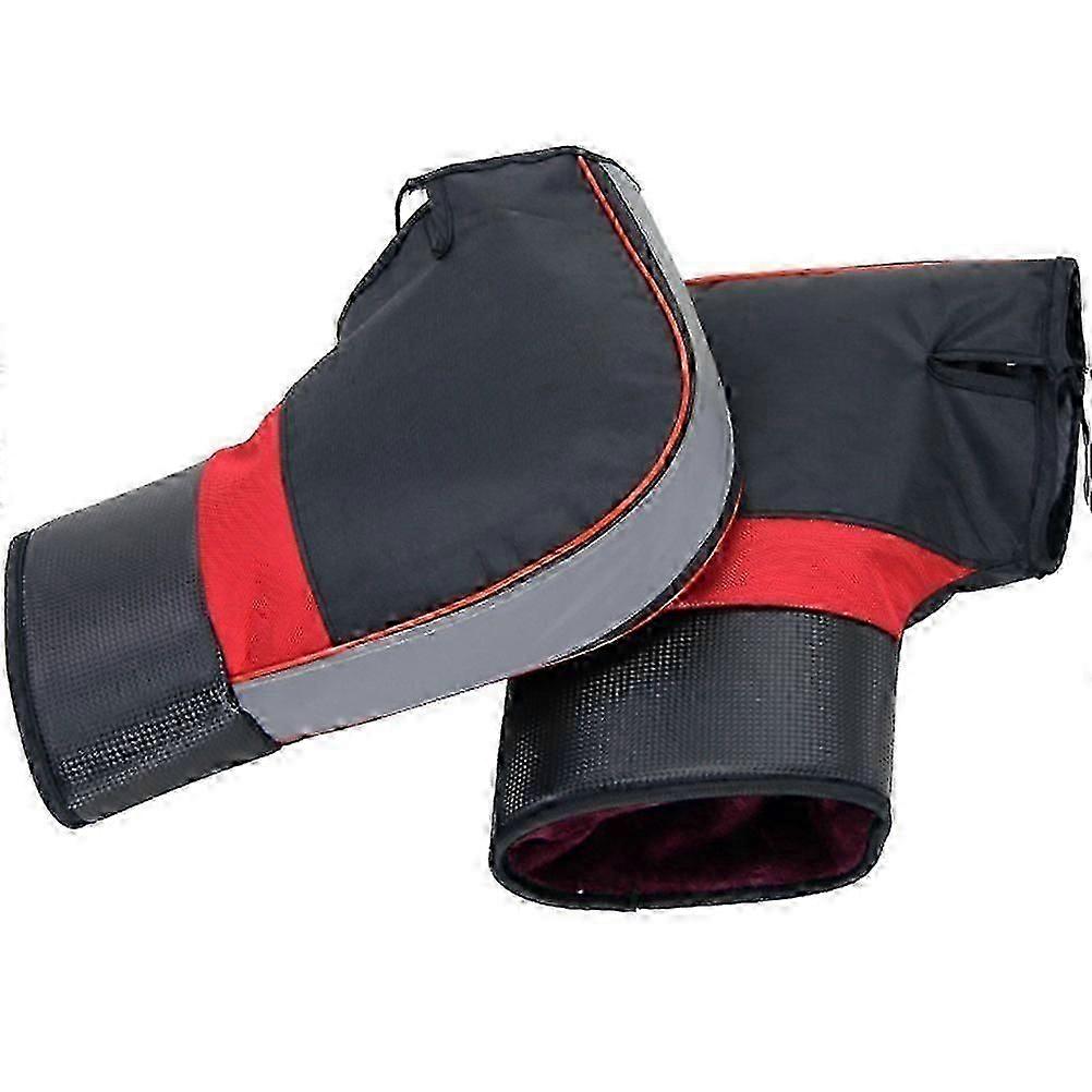 thick warm motorcycle gloves handlebar windproof