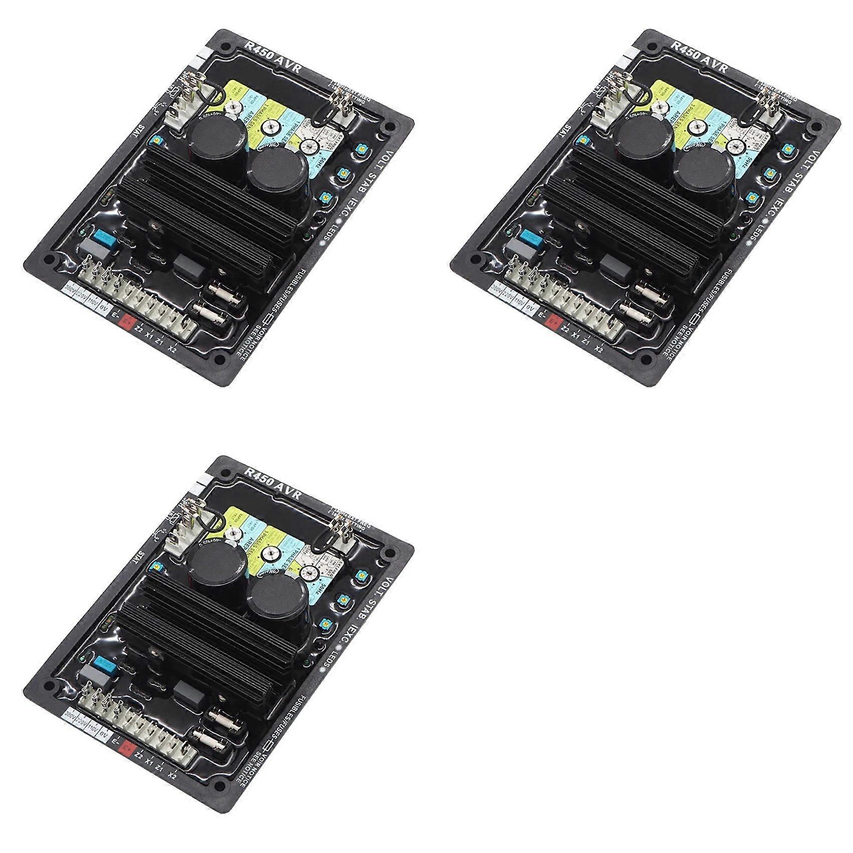 3X R450 AVR Generator Automatic Voltage Regulator Compatible for Original