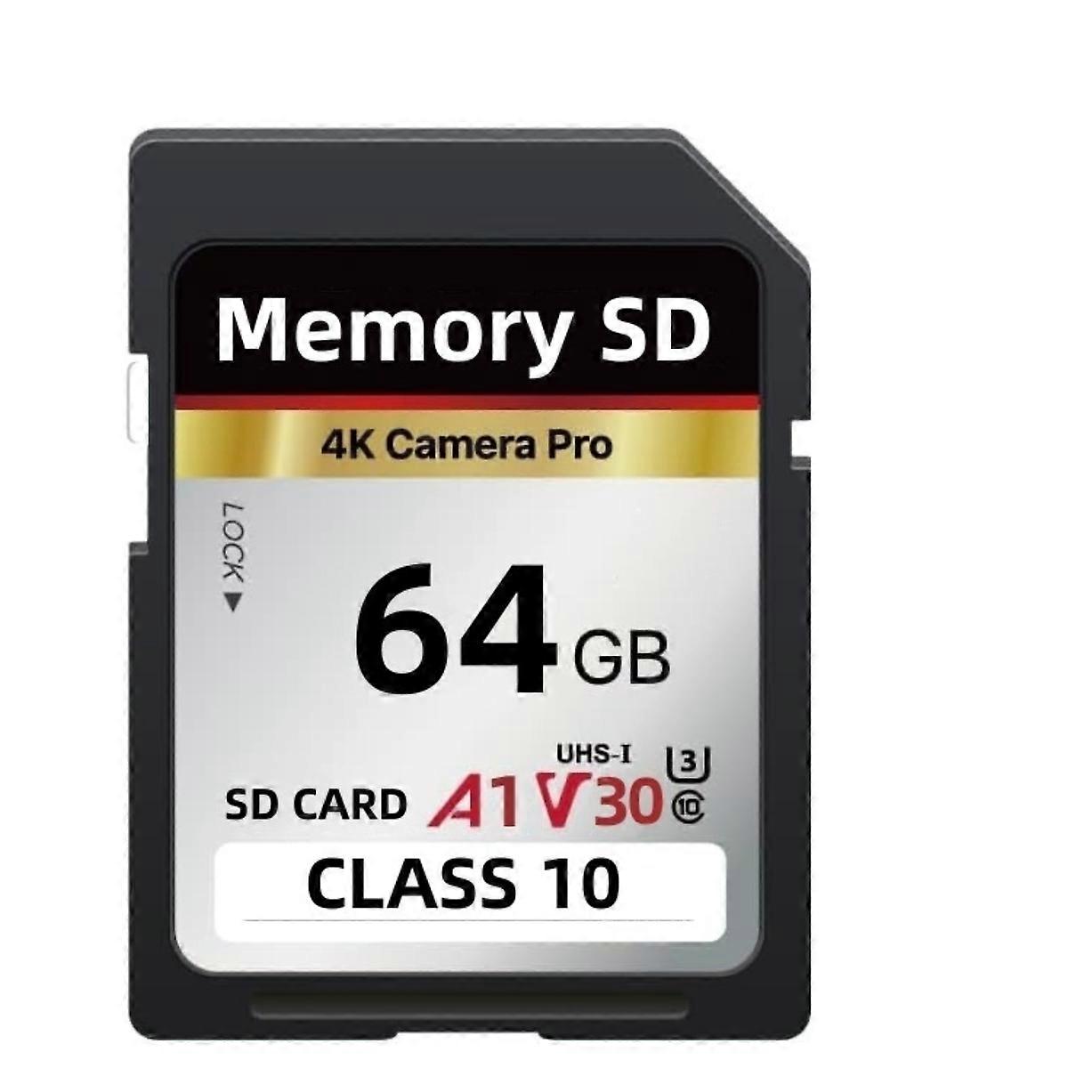 Memory Card U3 High Speed 128GB 64GB 32GB Memory Card Classe 10 3D 4K V30 Video High Speed