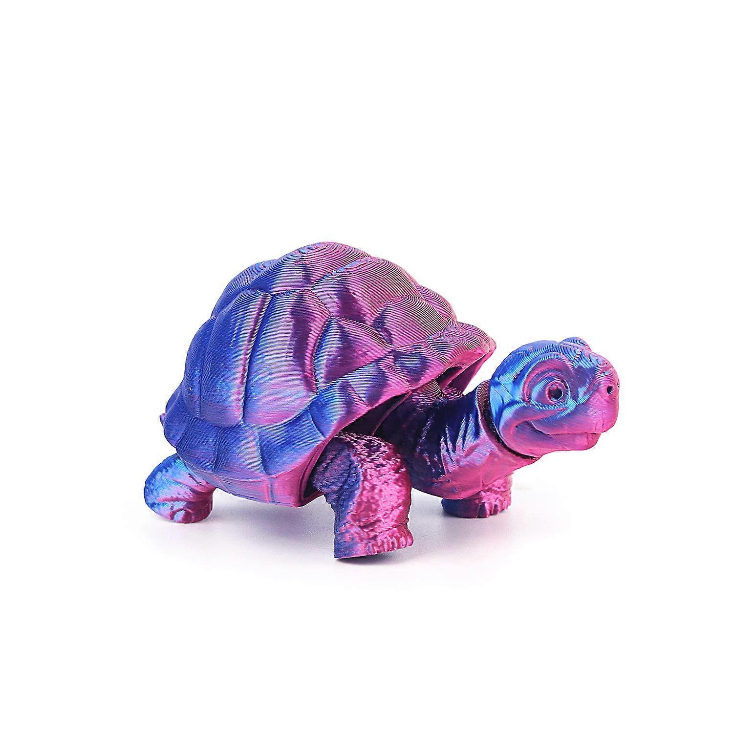 3D printed turtle multi joint movable ornament, simulated animal model, versatile shapes