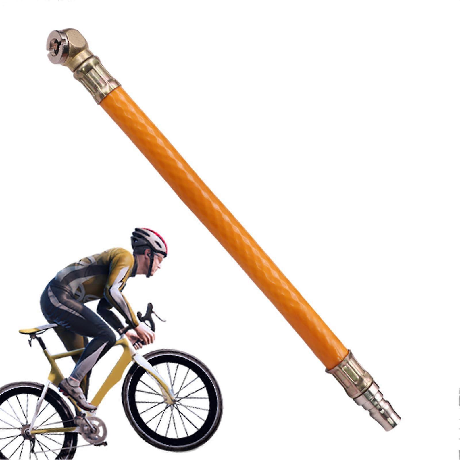 Tire Inflator Hose for Car and Bike Tires, Fast Inflation, Universal Valve, Durable Extension