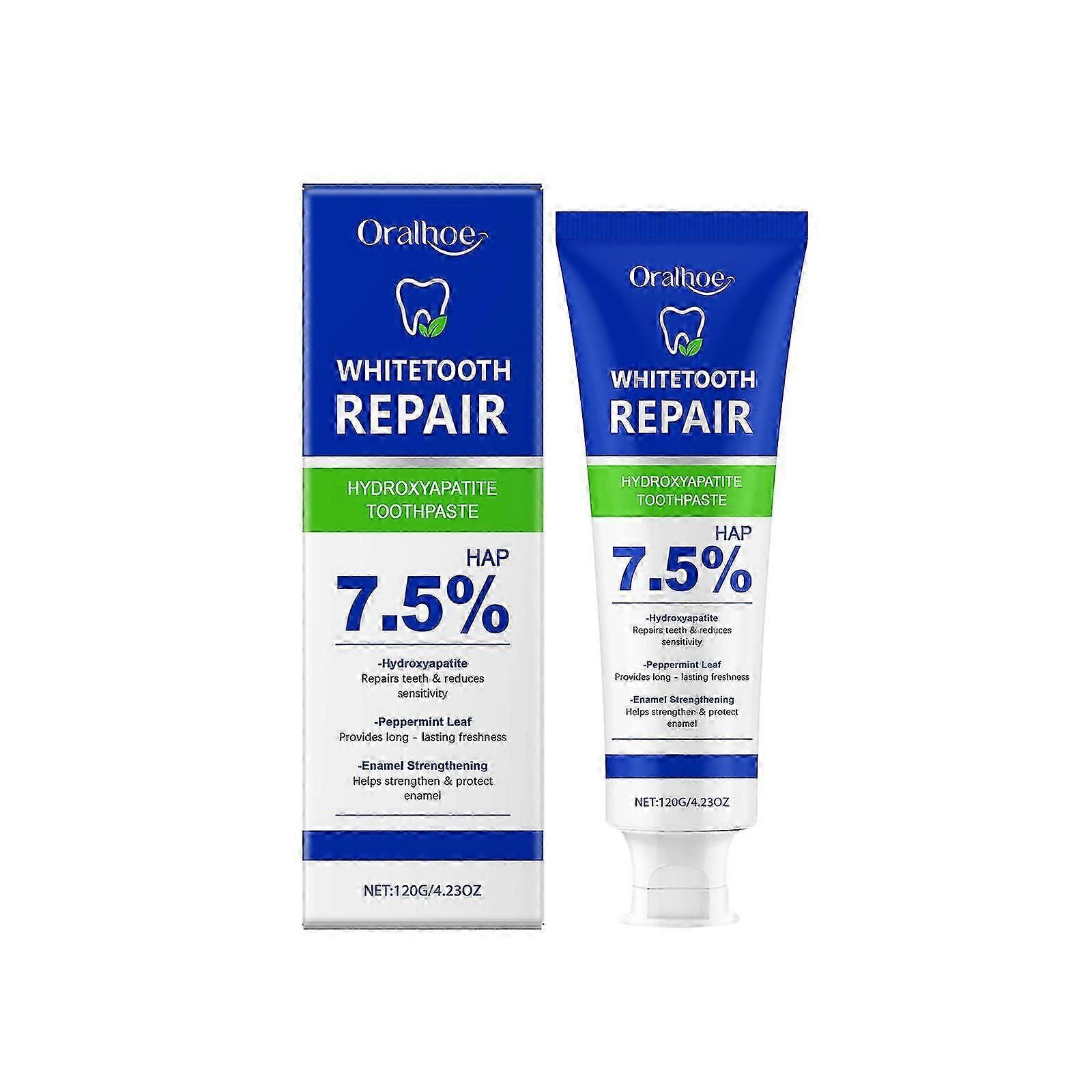 Gentle Mint Toothpaste for Brightening, Fresh Breath & Plaque Prevention