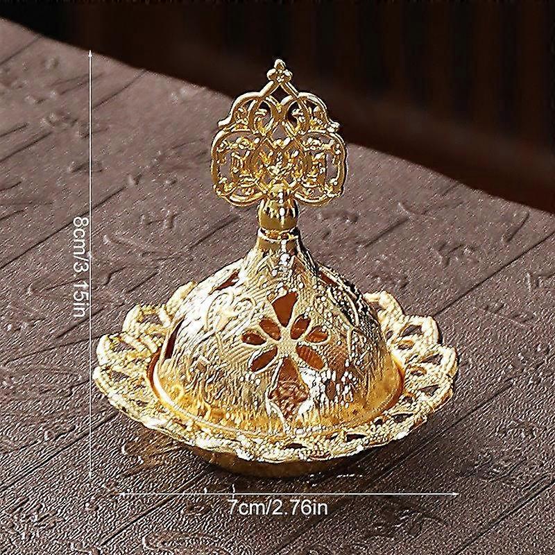 Random Exquisite Carving Gift Aromatherapy Burner Multi-Function Ramadan Decorations Luxury Various Styles