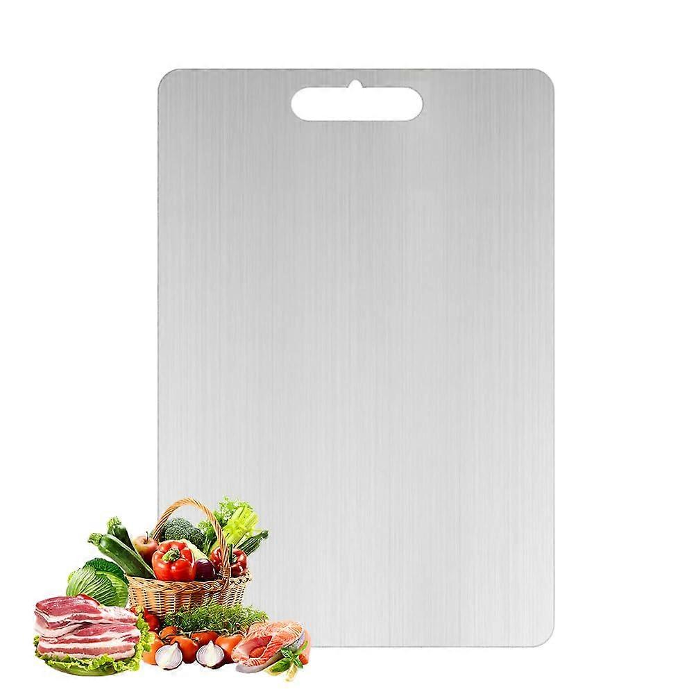 Titanium DoubleSided Cutting Board, Durable NonStick Surface for Meat Vegetables, 11.8x18.1in