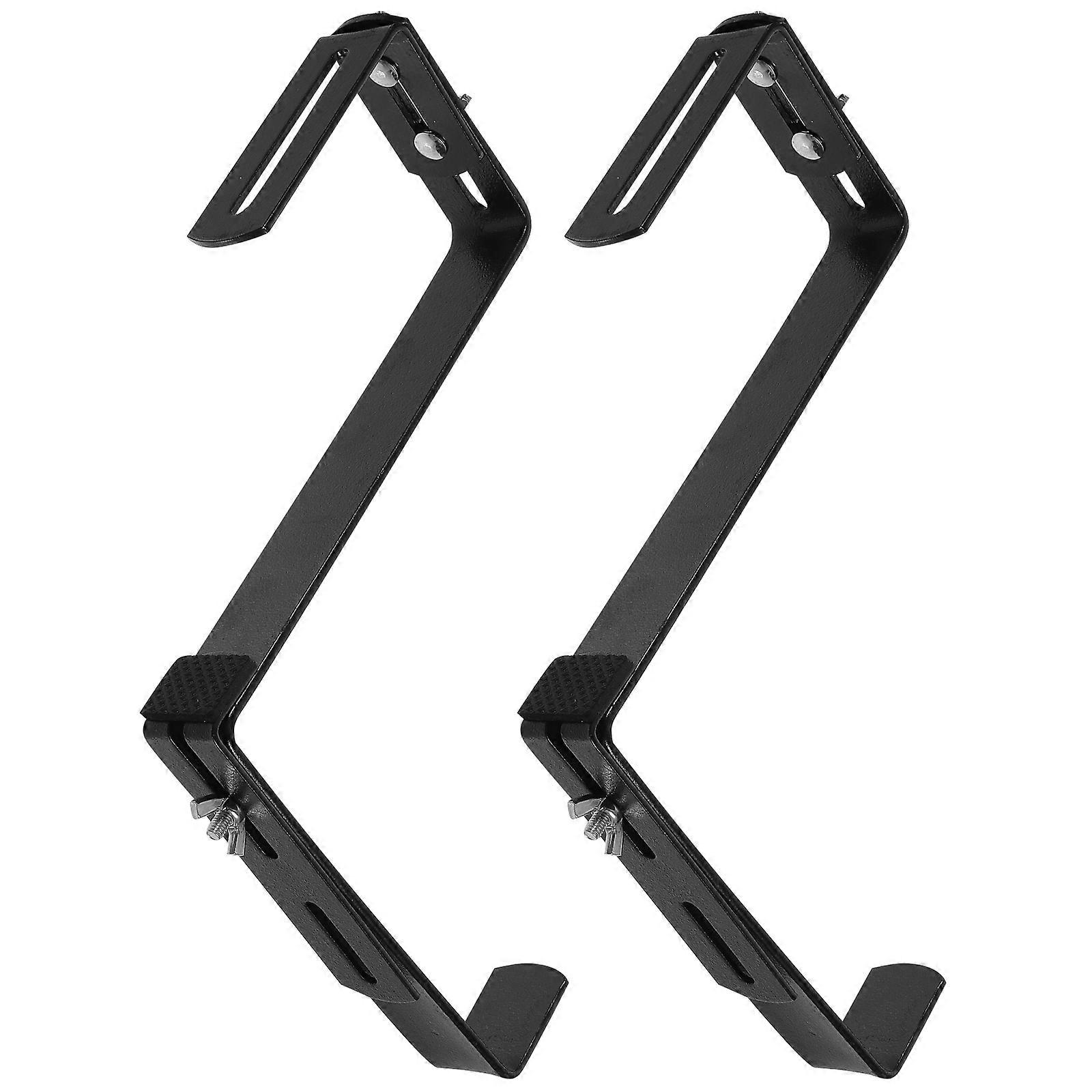 Flower Pot Bracket Wall Planter Hook for 2Pcs Hanging Plants Bracket Garden