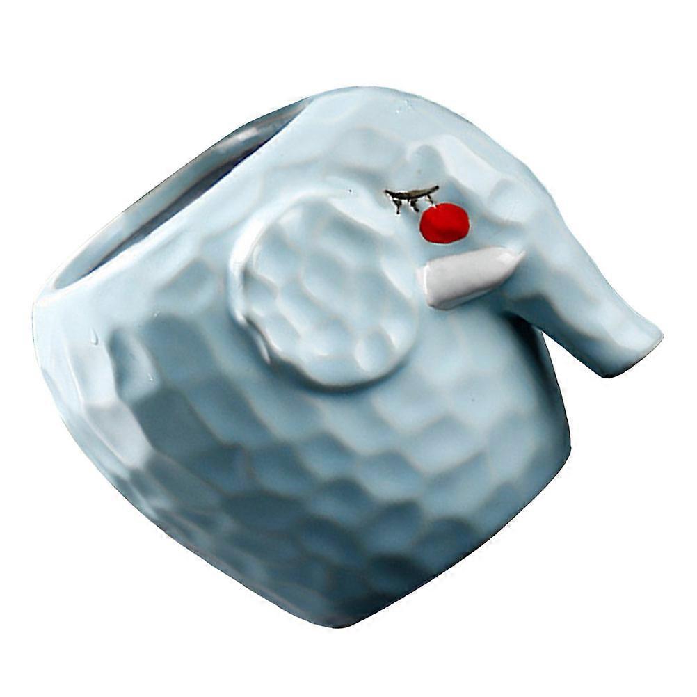 Ceramic Cocktail Cup Creative Elephant Wine Cup for Storage 1Pcs