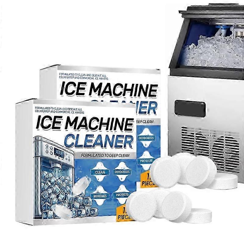 Ice Machine Cleaner Maker Descaler Ice Maker Cleaner Tablets for Fridge 2025
