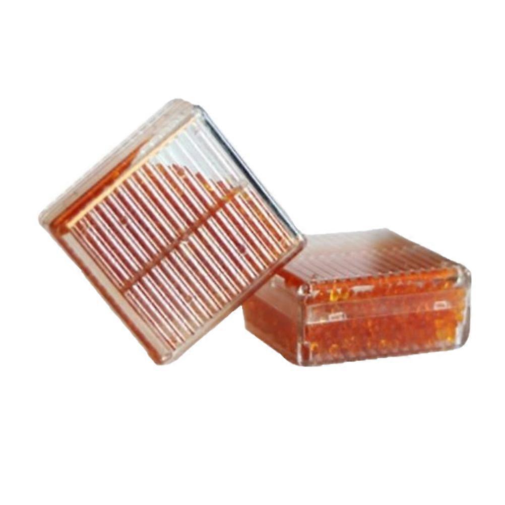 Moisture Absorber Wardrobe Box for Dehumidifying 2Pcs Dehumidification Orange
