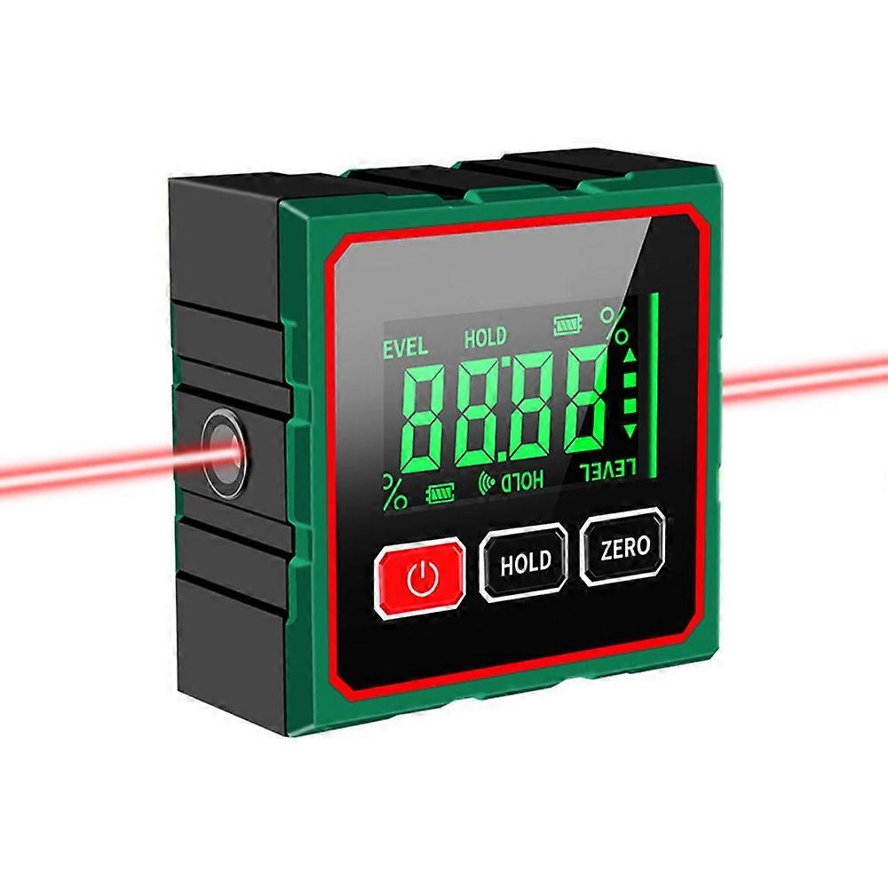 Magnetic 4*90 Digital Inclinometer Level Box Gauge Angle Meter Finder Protractor