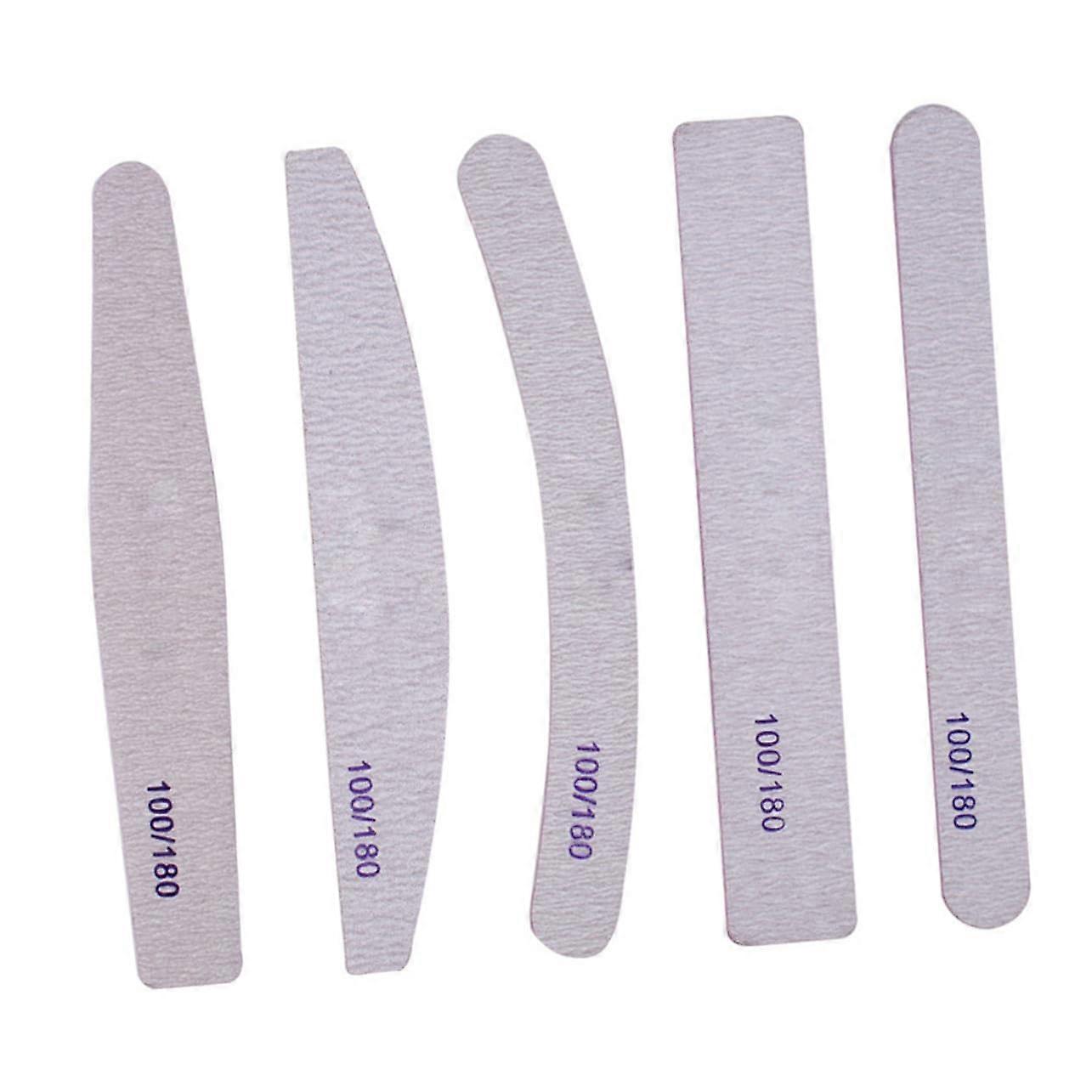 10pcs Nail Files and Buffers Set, MultiShape Double Sided Professional Manicure Kit