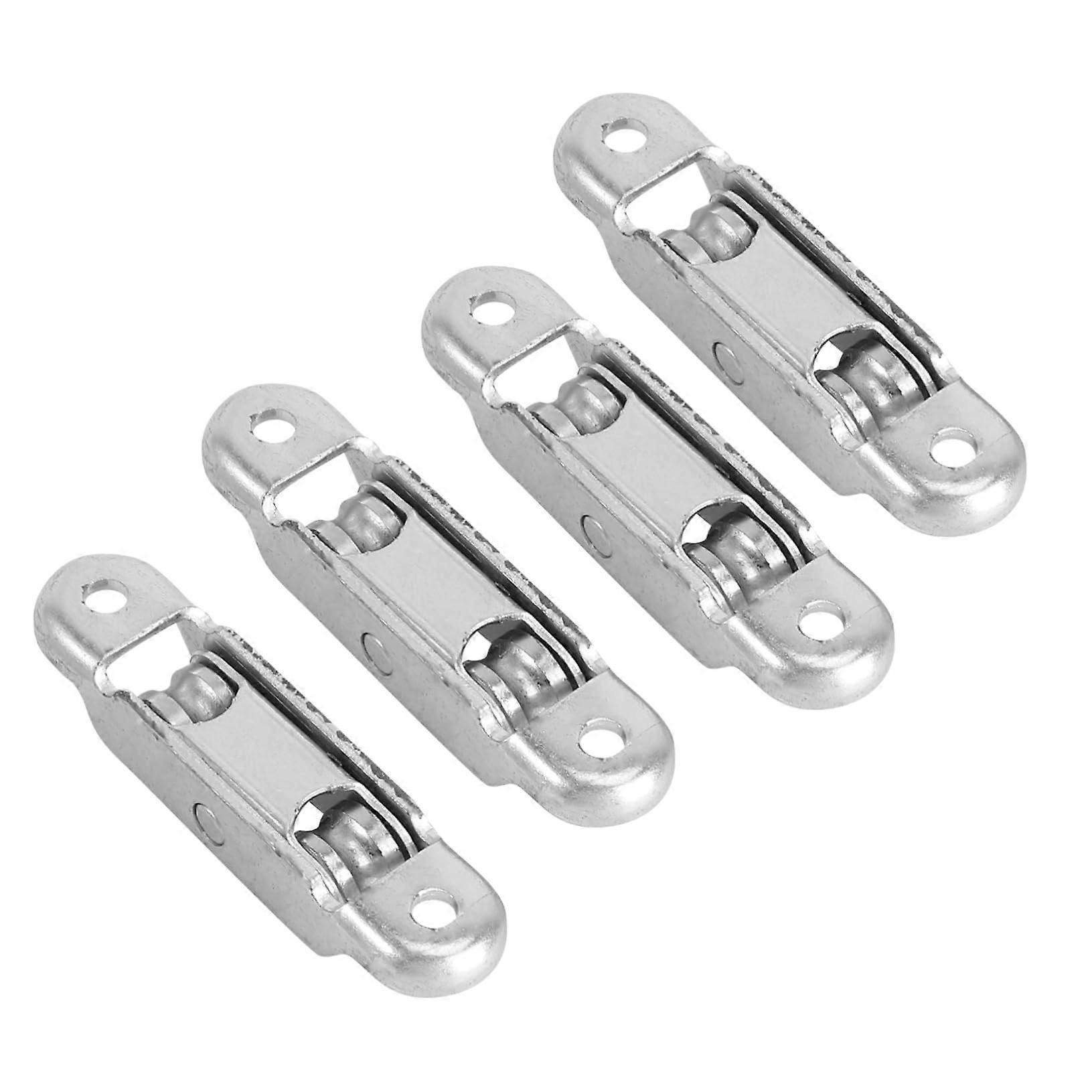 4pcs Quiet Double Bearing Window Sash Pulley Wheels for Sliding Door Smooth Durable Rollers