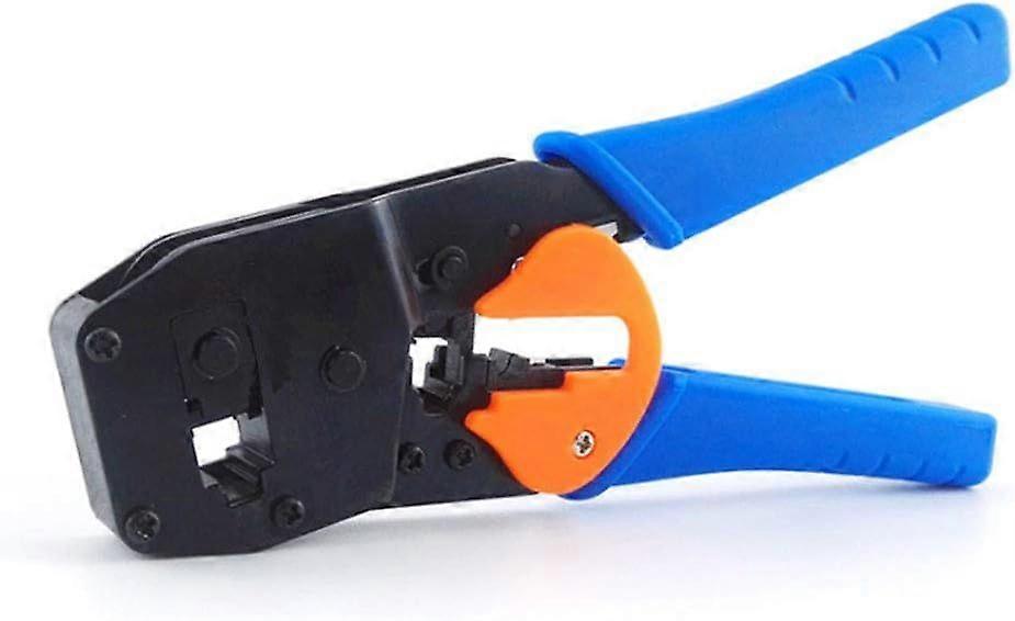 Wire Crimping Kit, Crimping Tool - High Strength Spring Wire Stripper for Domestic Networks, Sharp Blade