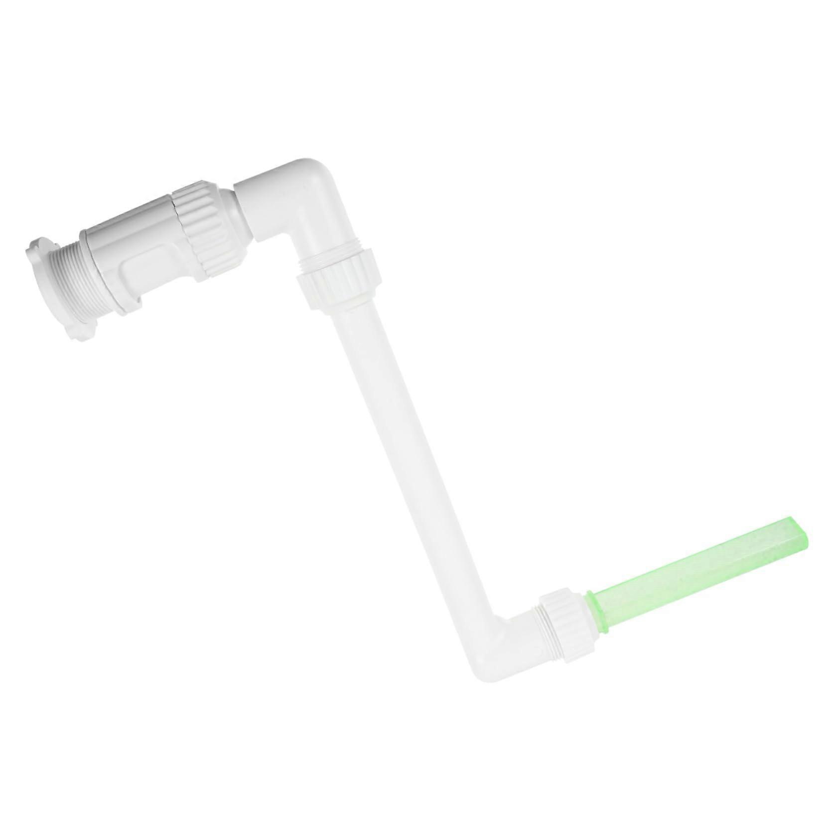 Adjustable Above Ground Pool Fountain with Dual Spray, Durable PVC, Easy Tool Installation