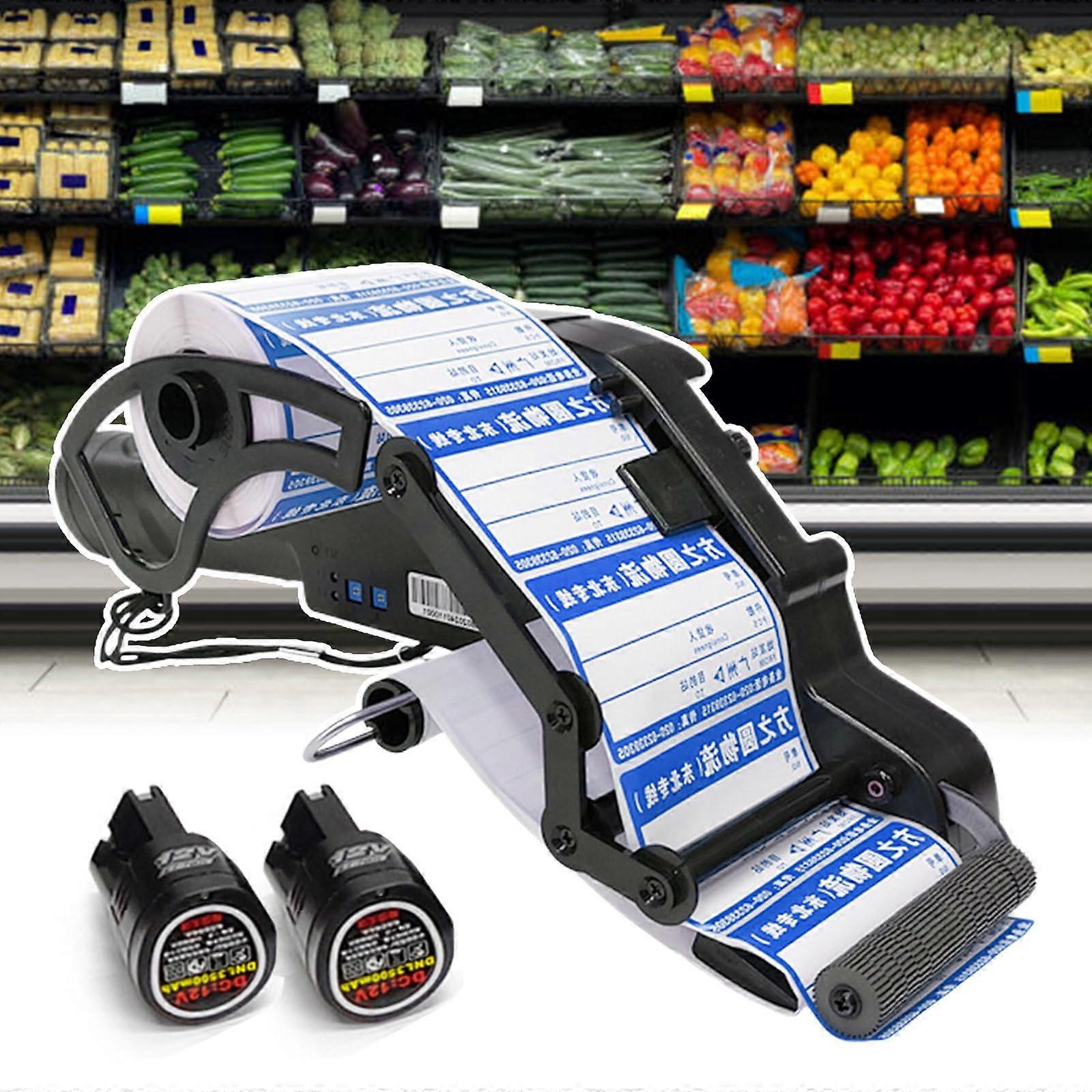 Handheld Electric Label Applicator with Smart Sensor Wheel, Speed Sticker Labeling Tool, Long Battery Life