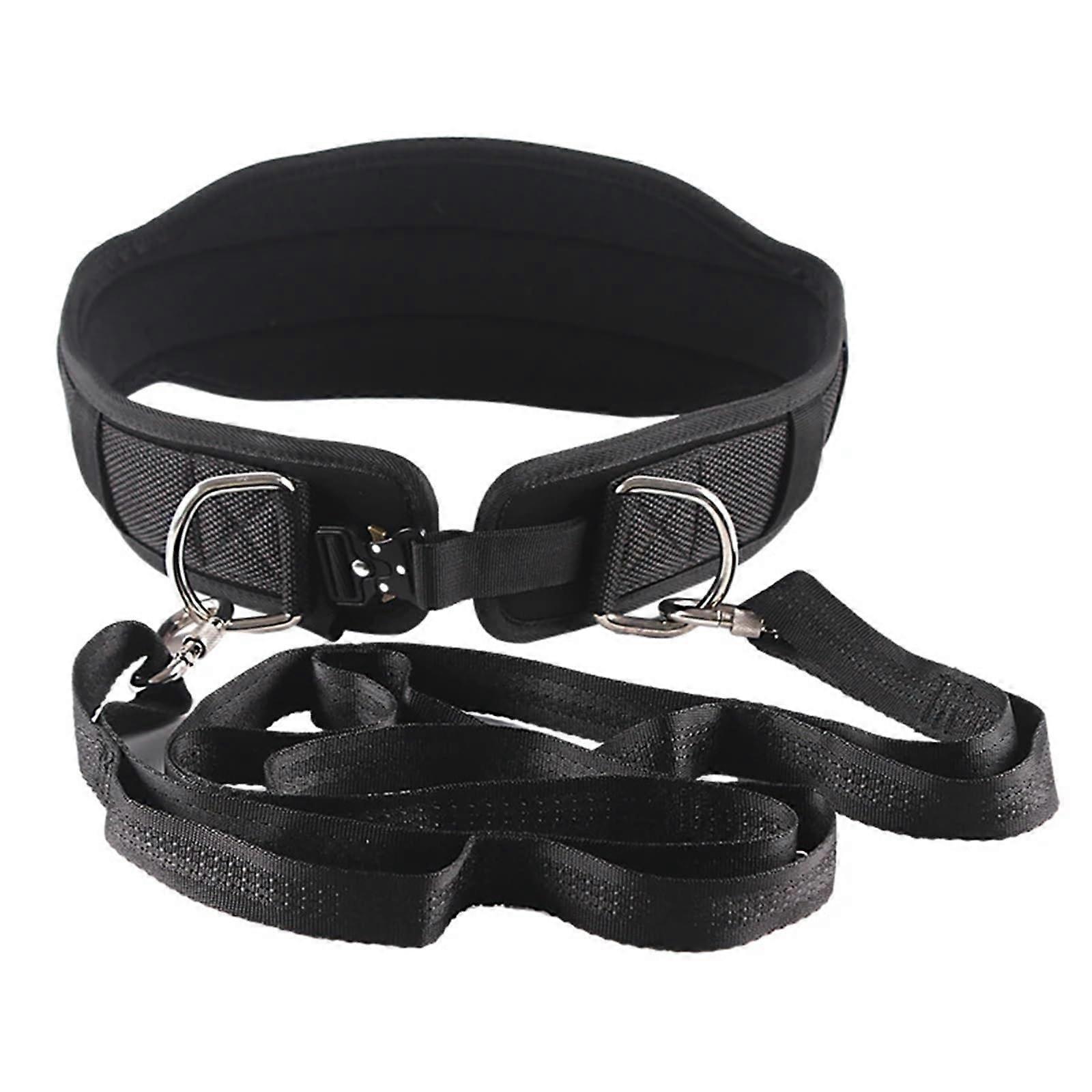 Weight Lifting Belt Adjustable Dip Belt for Squats Deadlifts Pull Ups with Enhanced Back Support