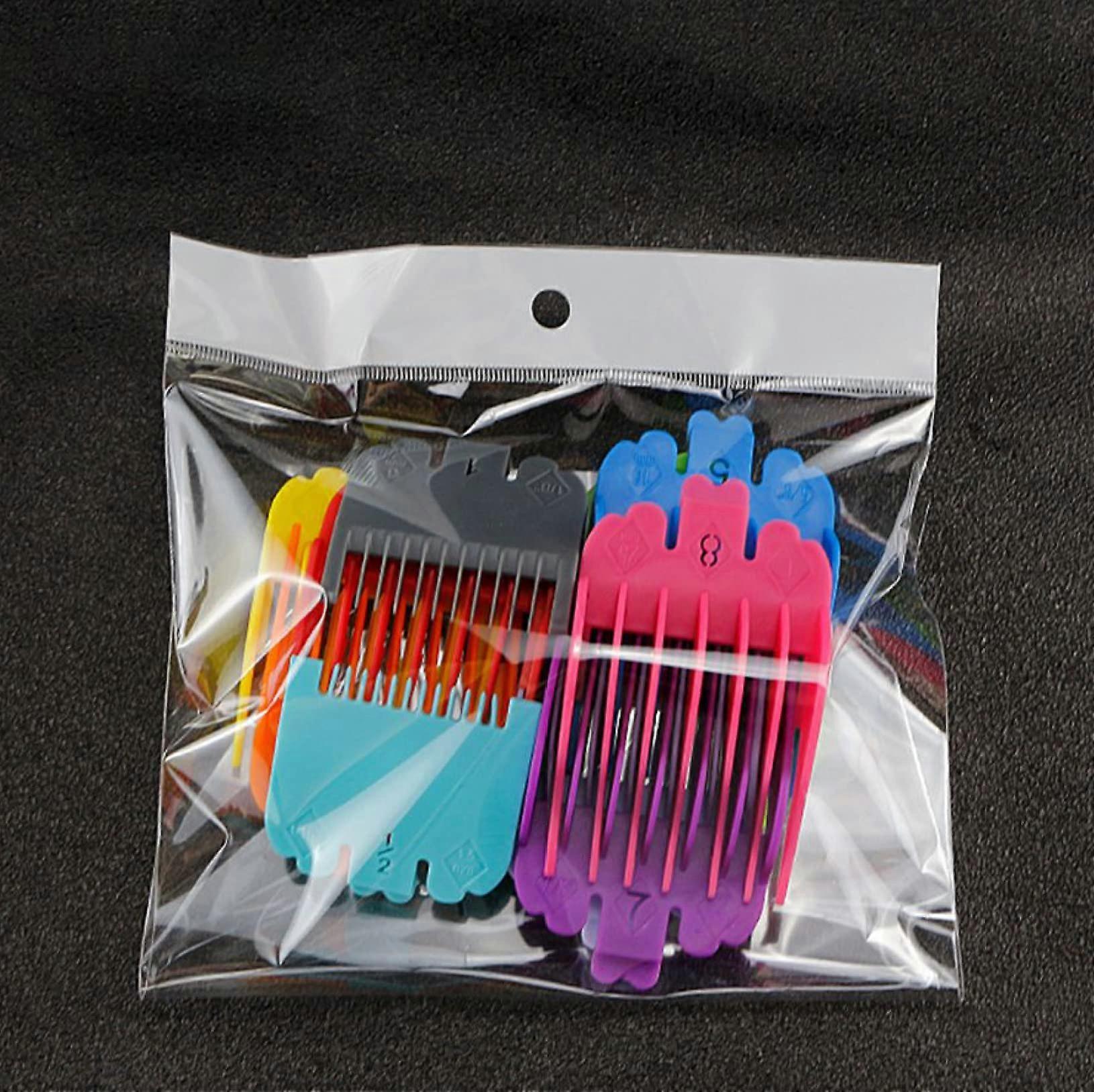 10 Pcs Universal Hair Clipper Guards 325mm ColorCoded Guide Combs for Consistent Length Control