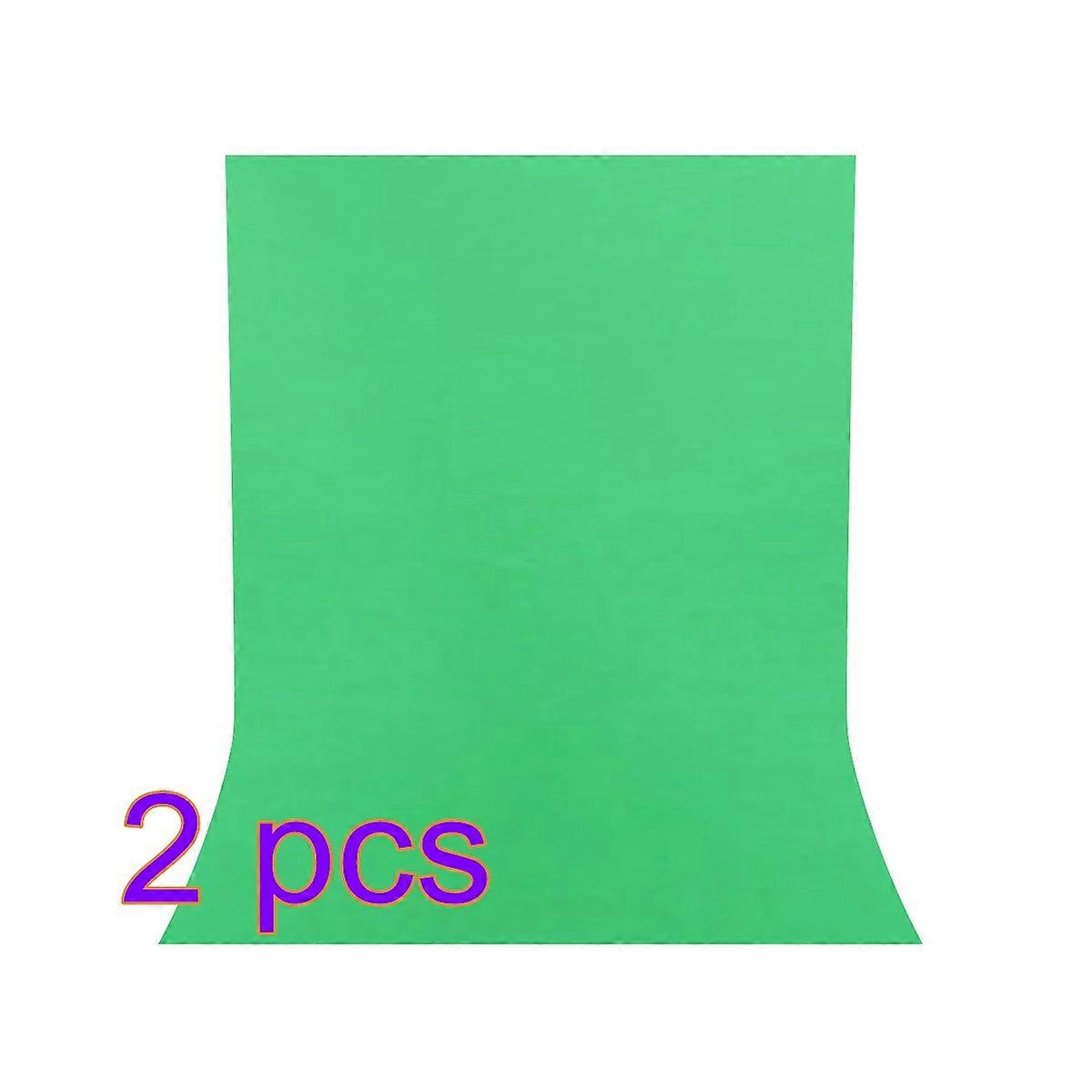 Video Shoot Photography Backdrop Solid Color Cloth for Green 1x1.6m