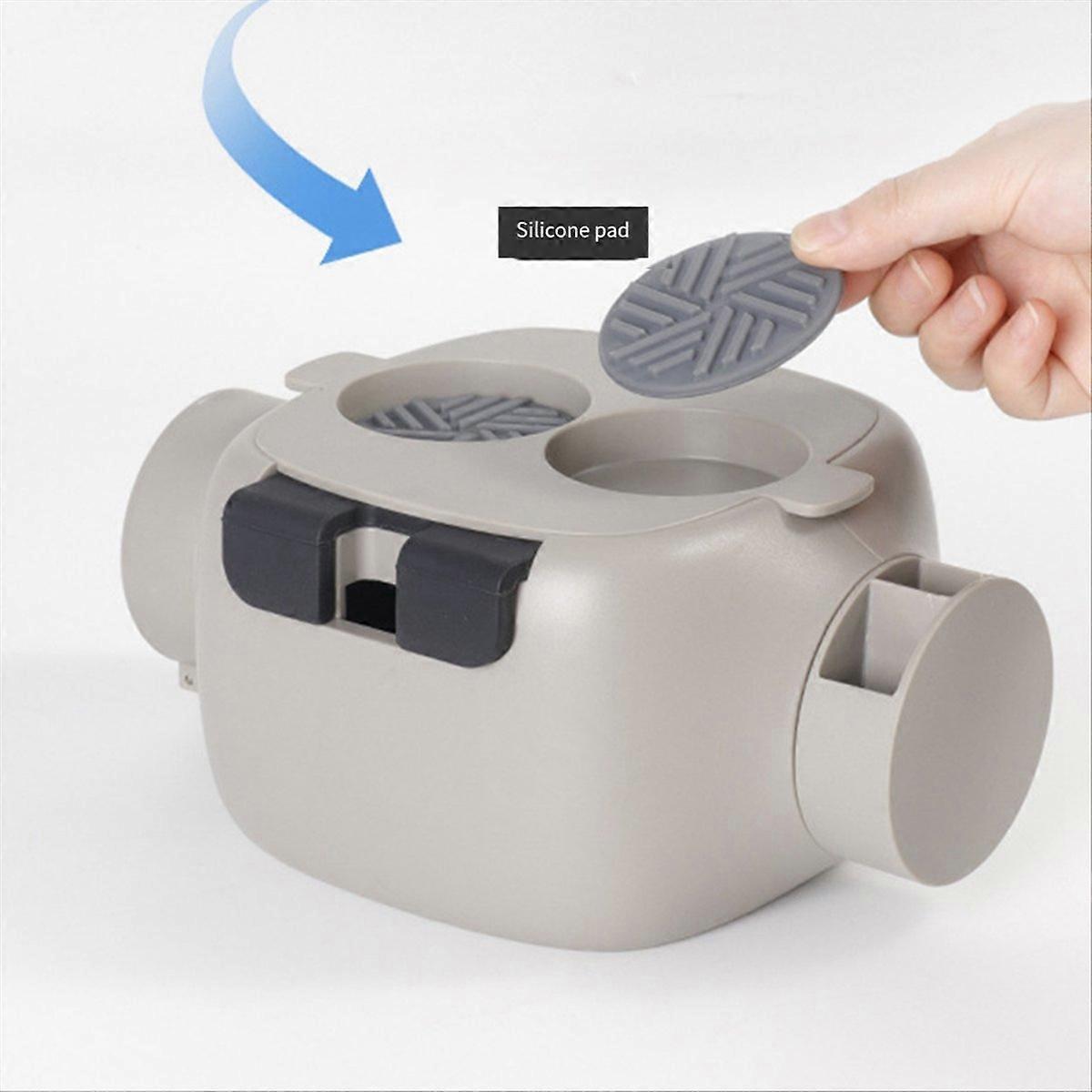 Espresso Knock Box, Shock-Absorbent Style Knock Container, A