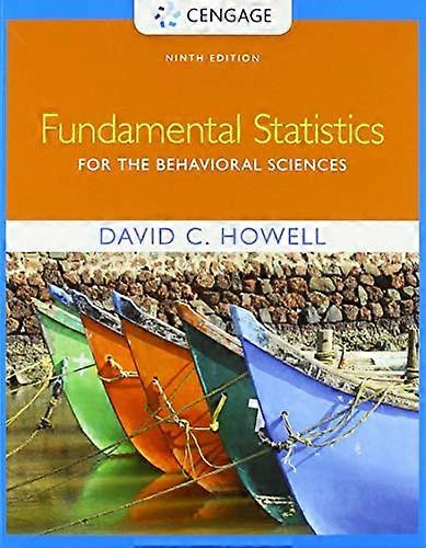 Fundamental Statistics for the Behavioral Sciences