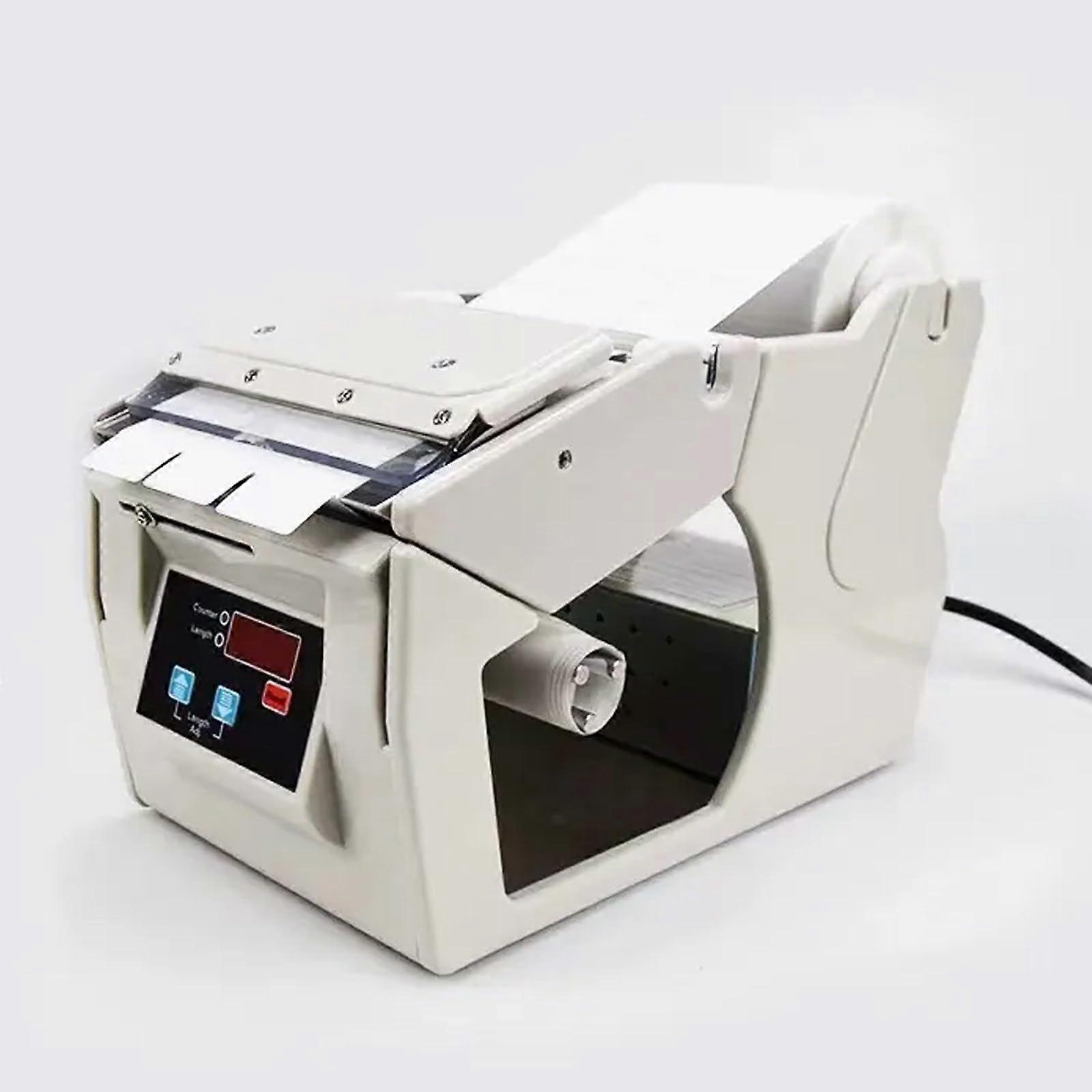 Automatic Label Dispenser Machine with Adjustable Speed and Auto Counting for Multirow Barcode Labels