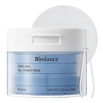 Cera-NOL Gel Toner Pads - Crema idratante lenitiva con acido ialuronico e ceramidi per pelli sensibili, prodotti per la cura della pelle coreana
