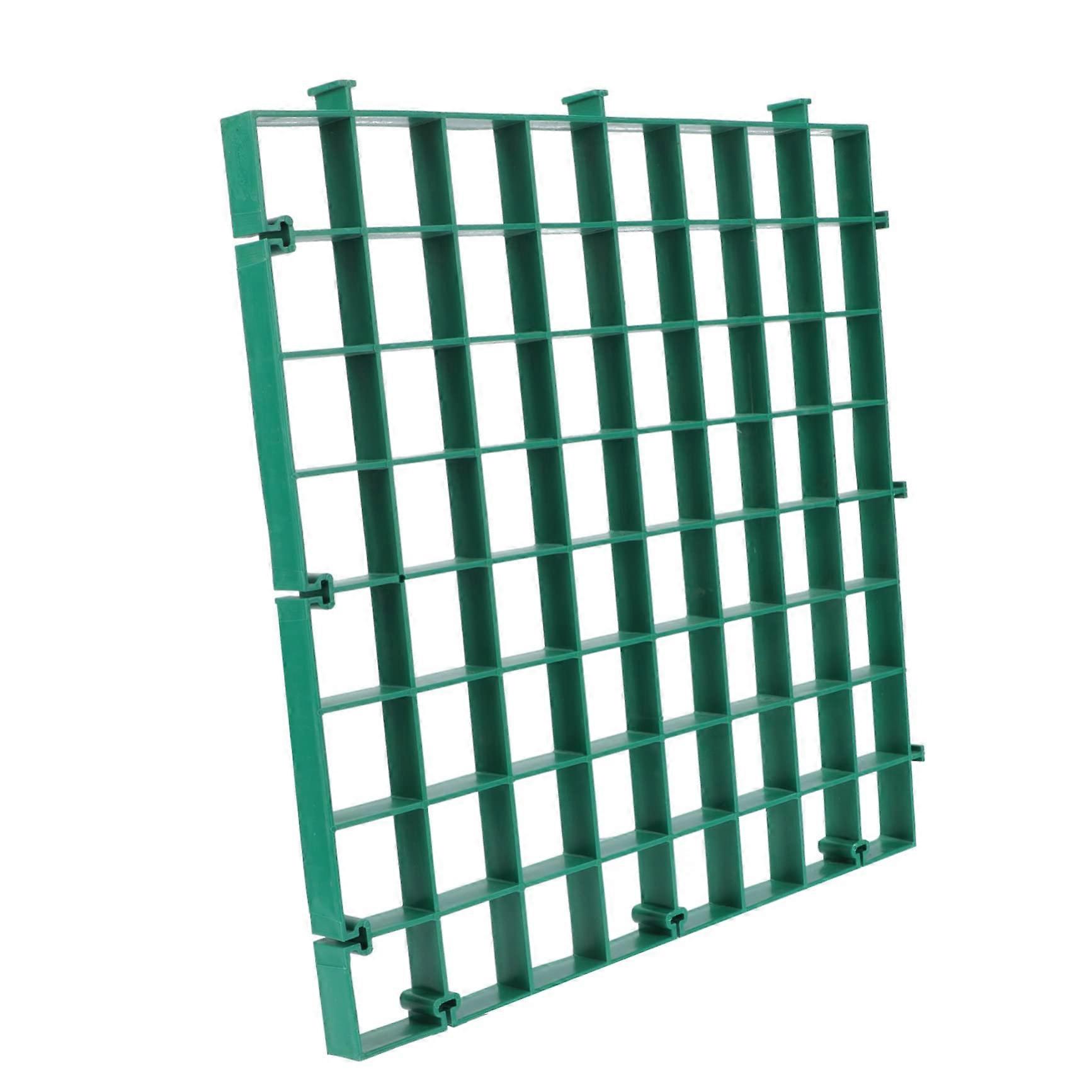Interlocking Plastic Tree Grate and Guard for Garden Landscaping, Durable Protective Tree Base Cover