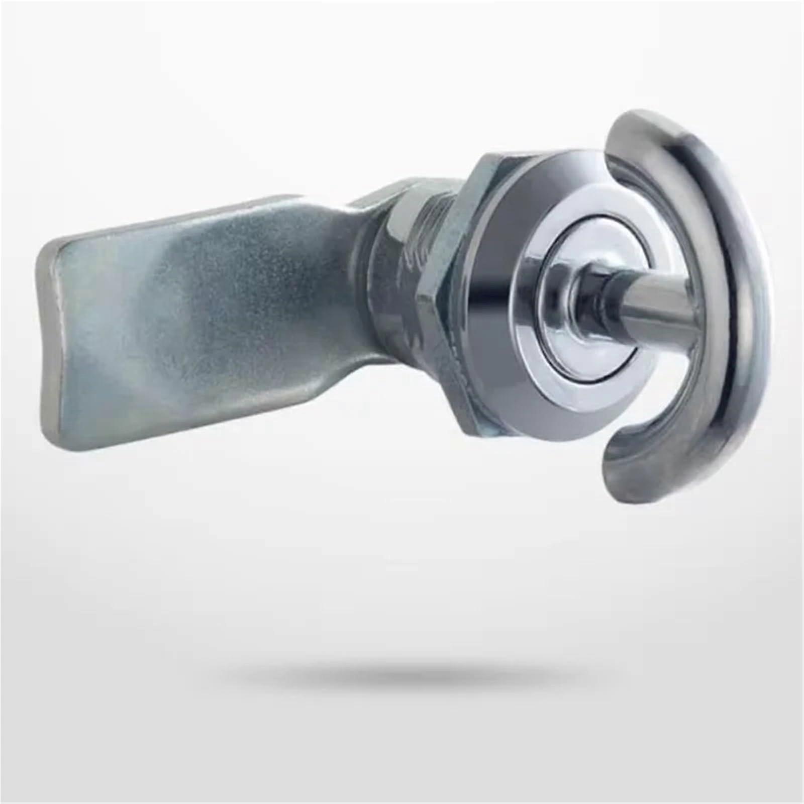 Cabinet Lock with Wing Handle for Tool Box and Panel Door, Compact Size Easy Installation