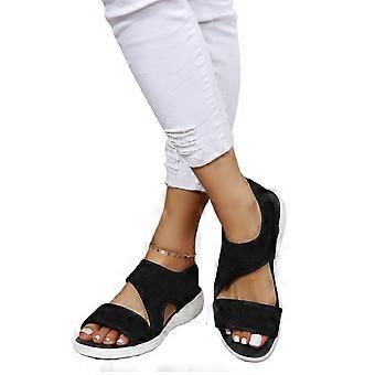 Women's Polyurethane Lightweight Shoes - Flying Woven Breathable Design for Comfortable Foot Set