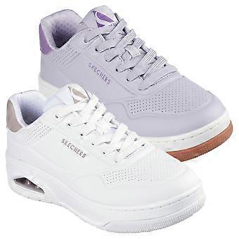 Tênis de Espuma de Memória Refrigerada a Ar Skechers Womens Uno Court Fast Break