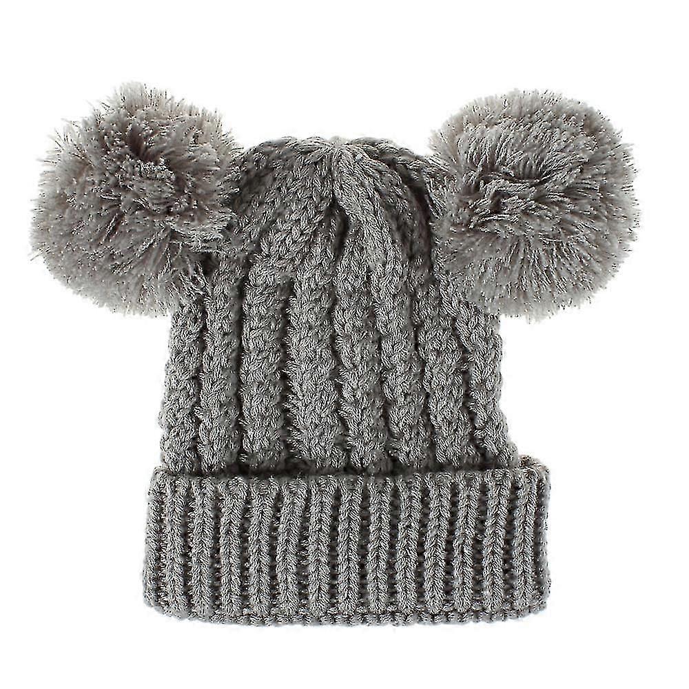 Children's Knitted Woolen Hat, Knitted Ball Cap