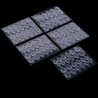 2x languettes adhésives pour ongles à colle double face, autocollants de colle à ongles transparents, autocollants adhésifs pour ongles pour faux ongles, fournitures de manucure