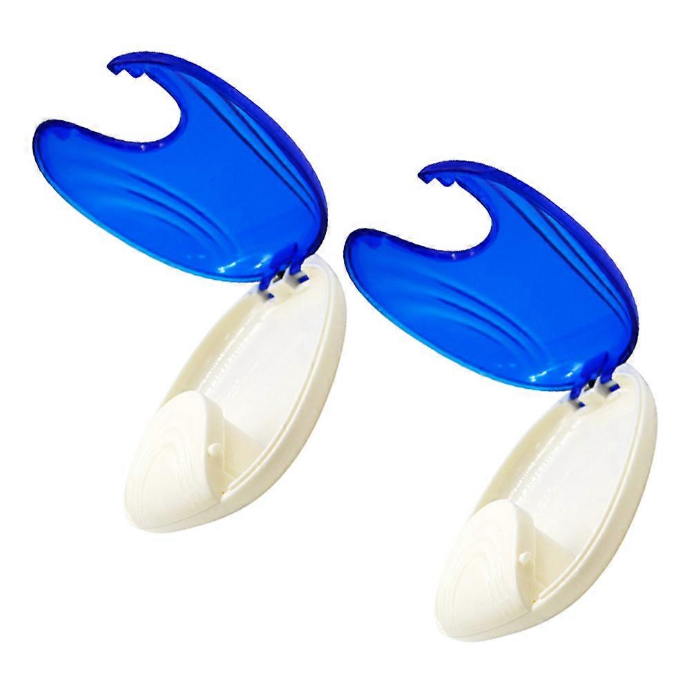 Tooth Aligner Portable Case for Storage with 10Pcs Seashell Shaped Retainer Boxes