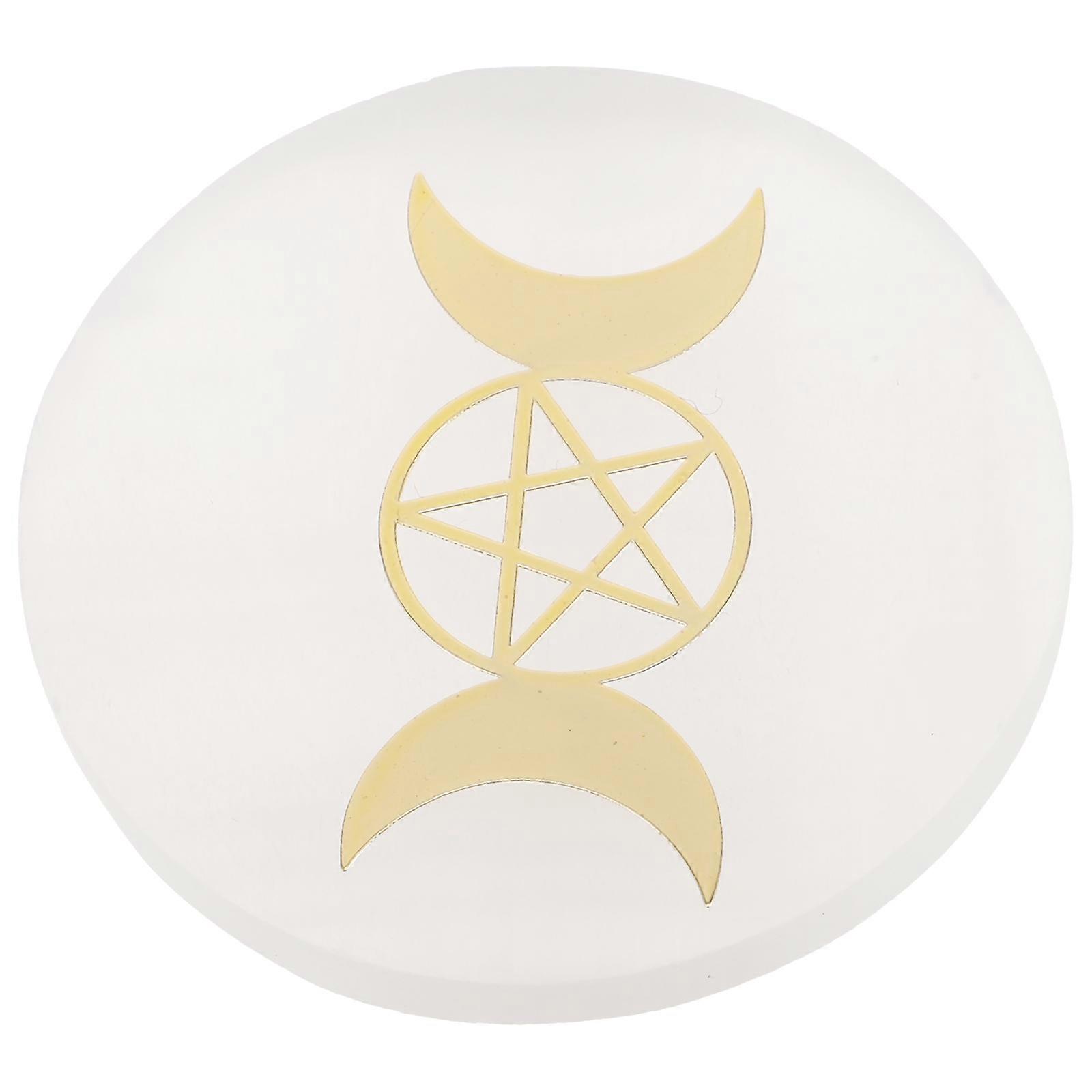 Divination Cup Coaster Unique Design for Rituals Multifunctional Decor Mat