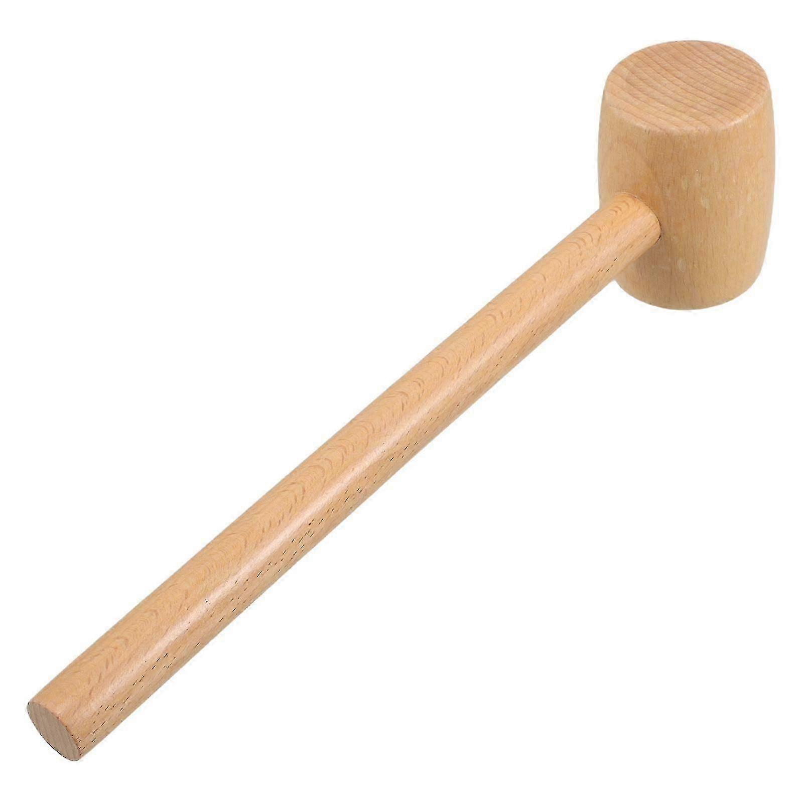 Small Wooden Hammer for Pounding with Crab Shell Cracker