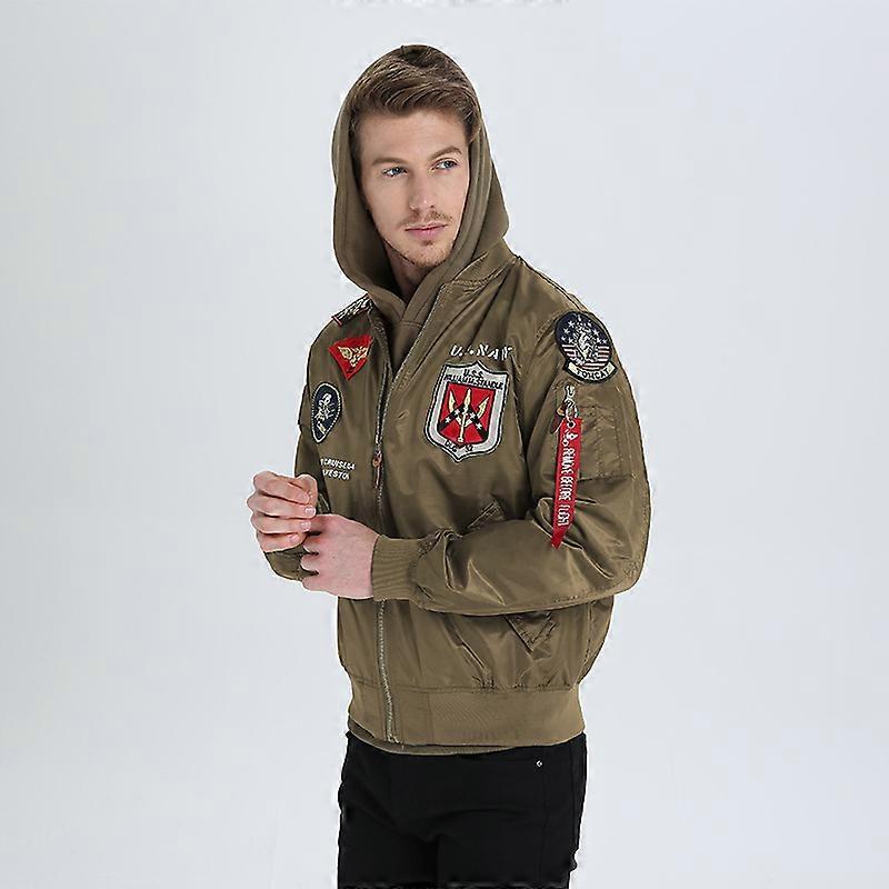 Proud Eagle Ambitious Air Force Pilot Jacket for Men