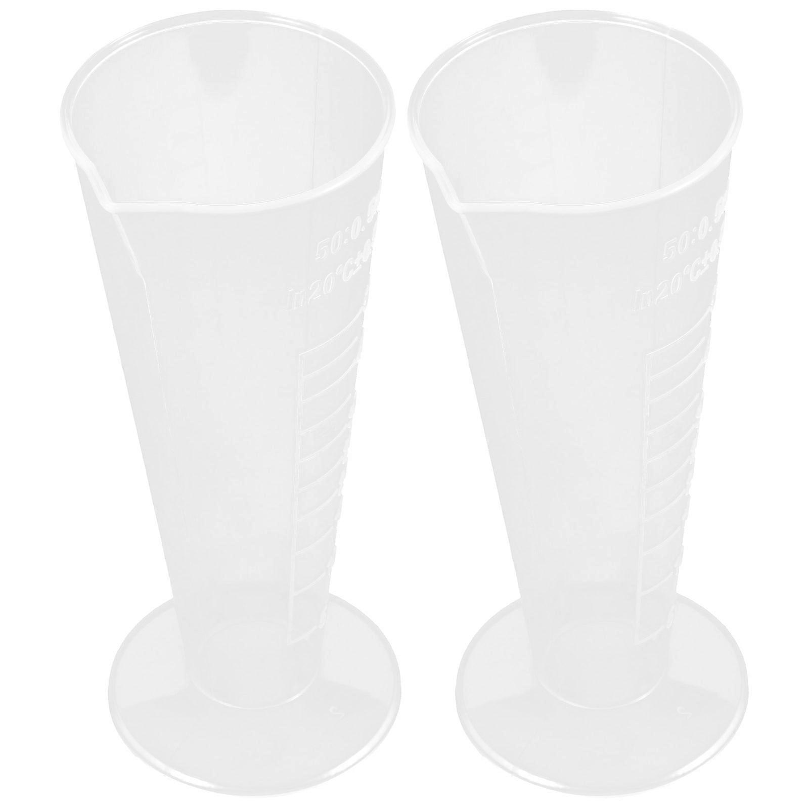 2pcs Multi-function Measuring Cup Liquid Measuring Cup Scaled Measuring Cup Baking Accessory