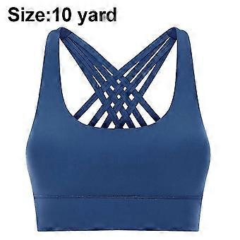 Padded Strappy Sports Bras Strap cross Shockproof sports bra compatible Women Comcompatibletable Yoga Bra compatible Activewear fastxm