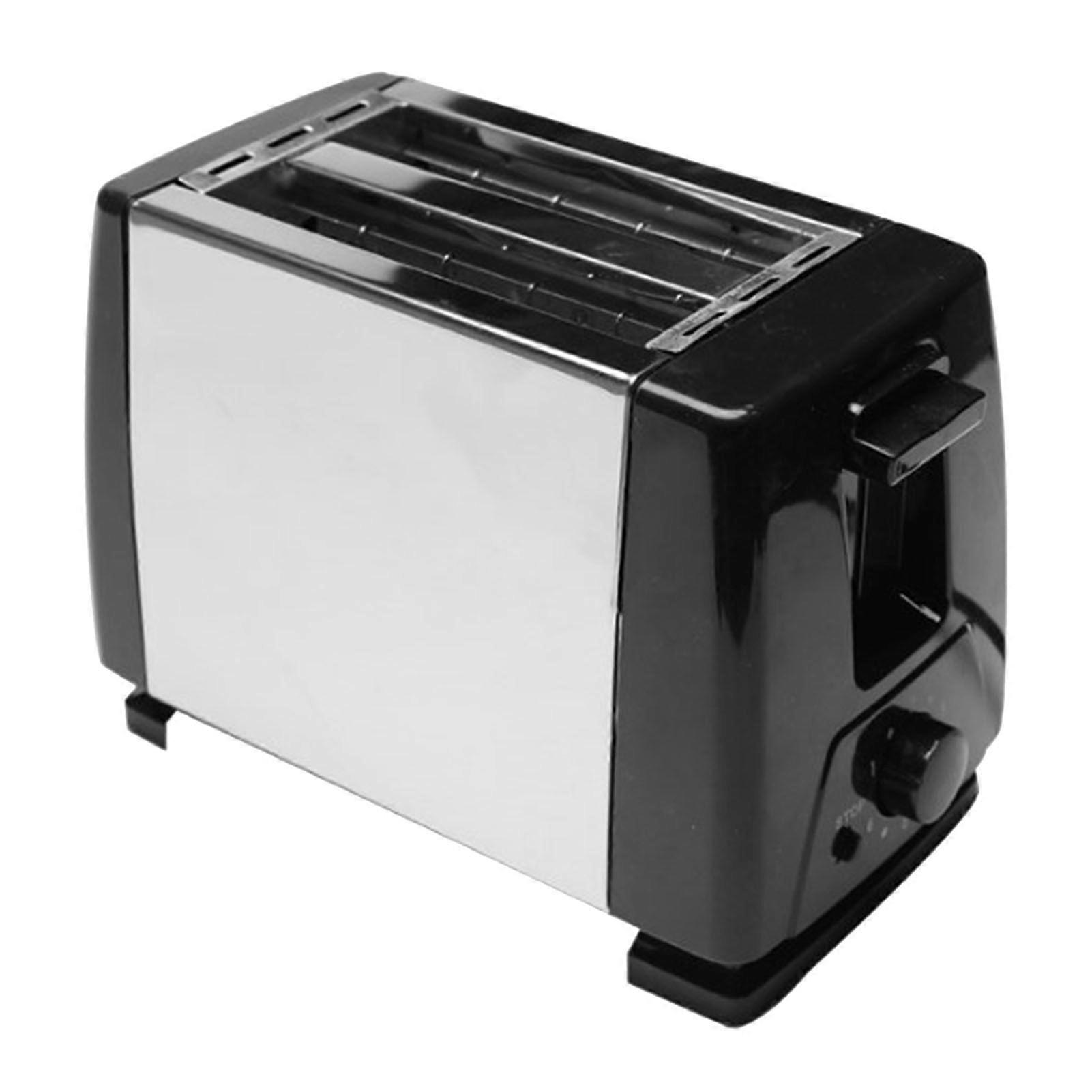 Black 2 Slice Extra Wide Slot Toaster Full Automatic Sandwich Machine Multifunctional Breakfast Machine