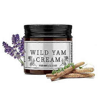 Creme de inhame selvagem orgânico Creme de inhame selvagem natural para equilíbrio hormonal, creme hidratante antienvelhecimento firmador