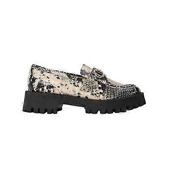 Steve Madden Womens/Ladies Snake Print Loafers