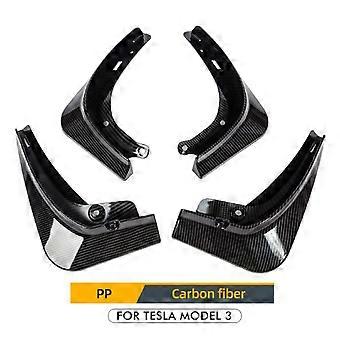 4Pcs Bil Mud Flaps For Tesla Model 3 Model Y Mudguards Splash Guards Fender Front Rear Wheel Mudguard For Model3 ModelY Fender