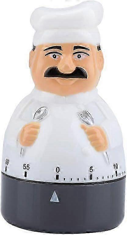 Chef Timer Dial Kitchen Timer Cooking Alarm Analog Clock Bell for Chef Tool