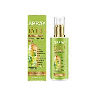 Spray de óleo essencial para cabelo, tratamento capilar fortalecedor, leve, brilho luminoso, óleo de jojoba puro para tratamento capilar - hidratação e força.