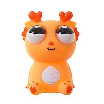 Fidget Toy Creative Funny Eyeball Burst Squeeze Toy Dragon Shape Stress Relief Fidget Toy for Adults And Kids