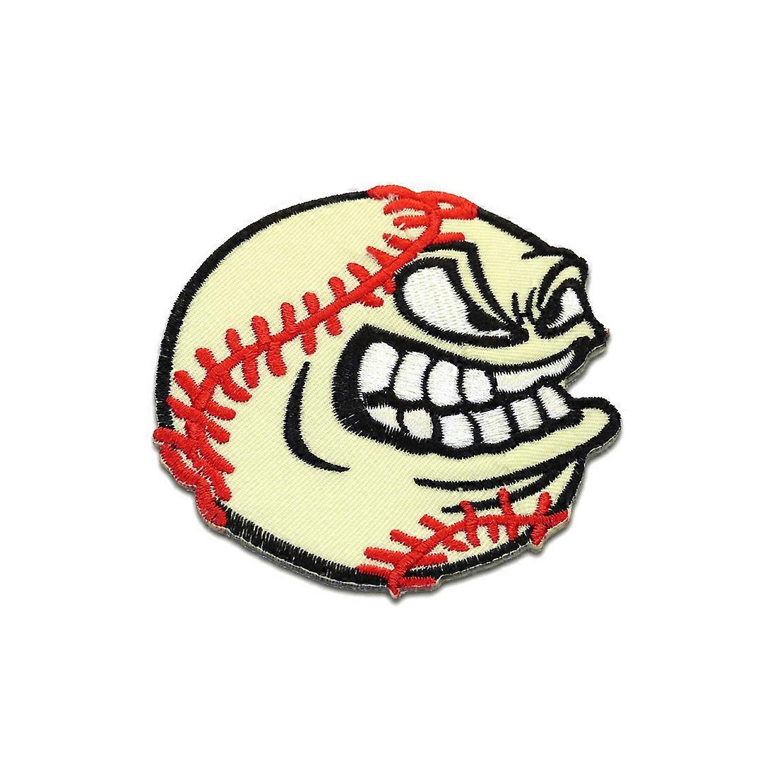 Patch / Iron-on Patch - Baseball Sour Sport Kids - Multiple Colors Selectable - Ø7,7cm - Patch