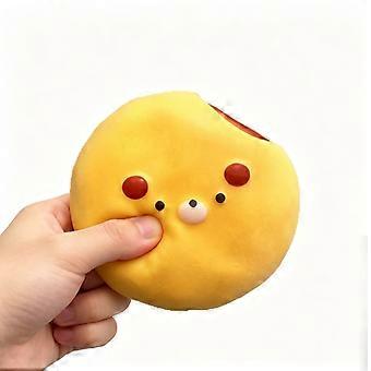 Bite Shape Cartoon Bread Squishy Toy, Slow Rising Soft Moist Squeeze Fidget Toy For Stress Relief, Birthday Gift