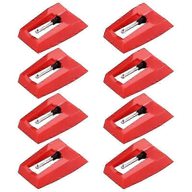 8Pcs Record Player Needles,Replacement Stylus for Vinyl Record Player